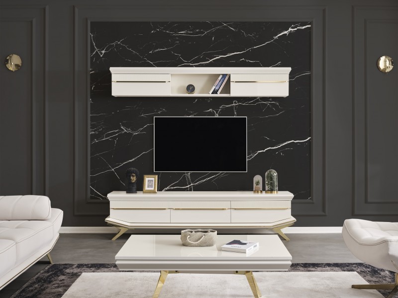 Angel Yemek Odası (Ön yüzler %100 mdf kasa suntalem malzemeden üretilmiştir)