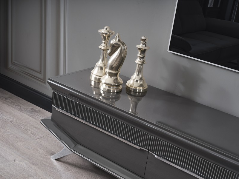 Asya Yemek Odası (Ön yüzler %100 mdf kasa suntalem malzemeden üretilmiştir)