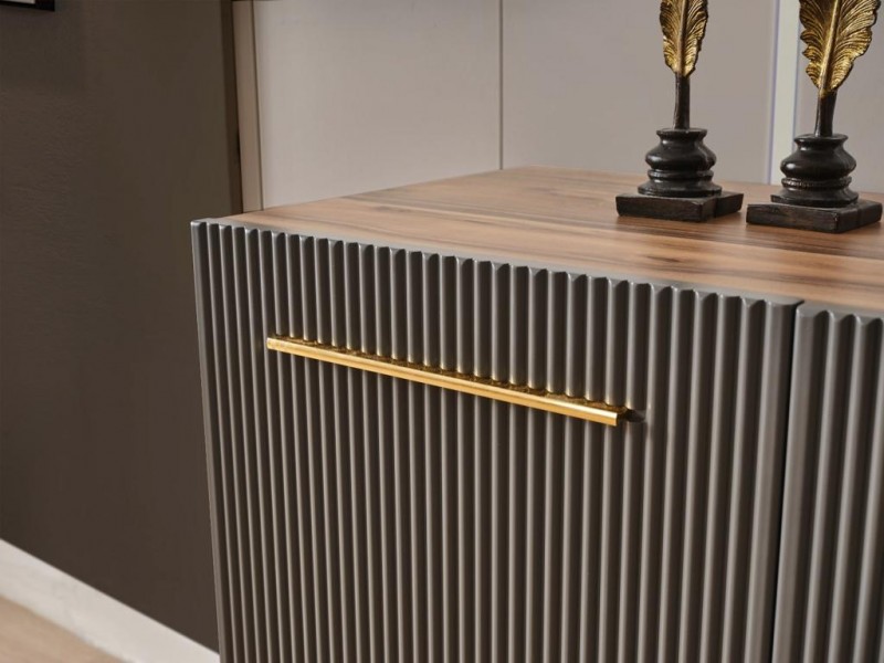 Çırağan Ceviz Yemek Odası  %100 MDF