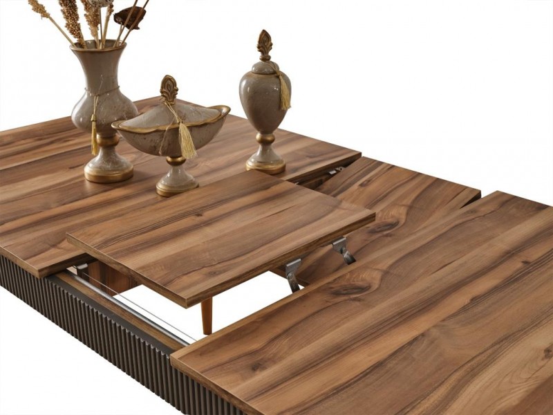 Çırağan Ceviz Yemek Odası  %100 MDF