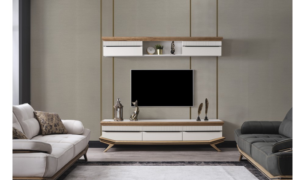 Elize Yemek Odası (Ön yüzler %100 mdf kasa suntalem malzemeden üretilmiştir)