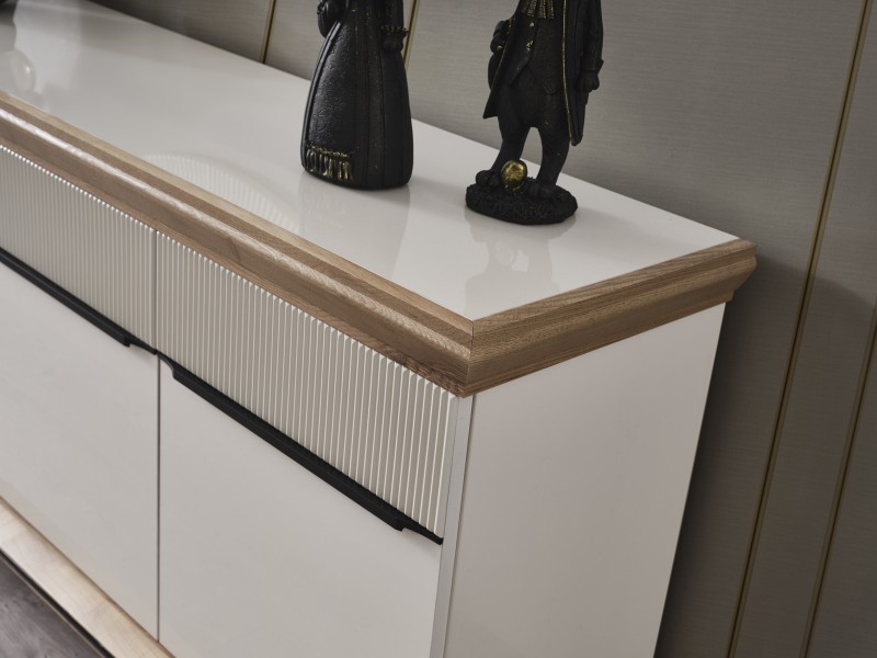 Elize Yemek Odası (Ön yüzler %100 mdf kasa suntalem malzemeden üretilmiştir)