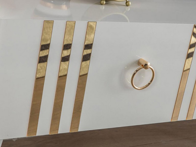 Lotus Beyaz Yemek Odası