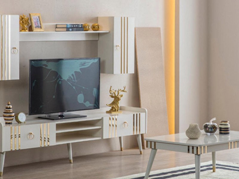 Lotus Beyaz Yemek Odası