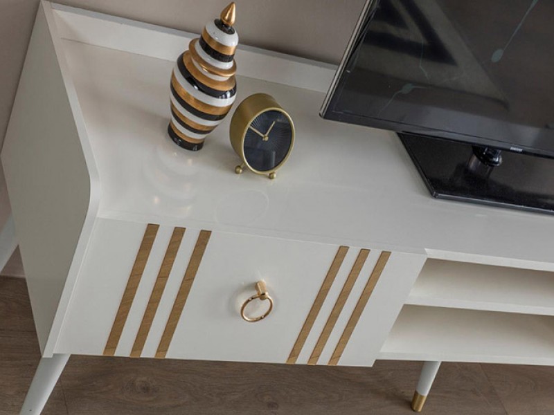 Lotus Beyaz Yemek Odası