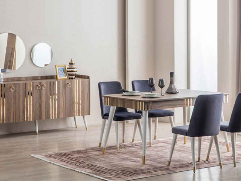 Lotus Ceviz Yemek Odası