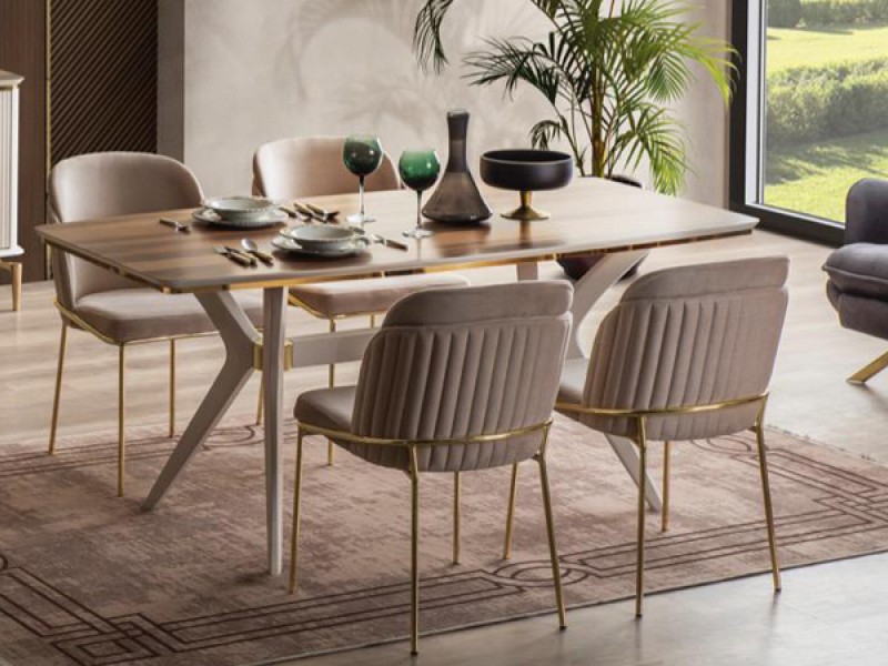 Royal Yemek Odası  (Yüzler %100 MDF Kasa Suntalem)