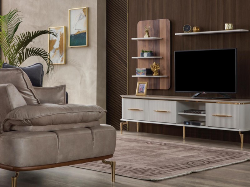 Royal Yemek Odası  (Yüzler %100 MDF Kasa Suntalem)